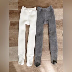 Kids Thick Skating Tights (2 pairs)
